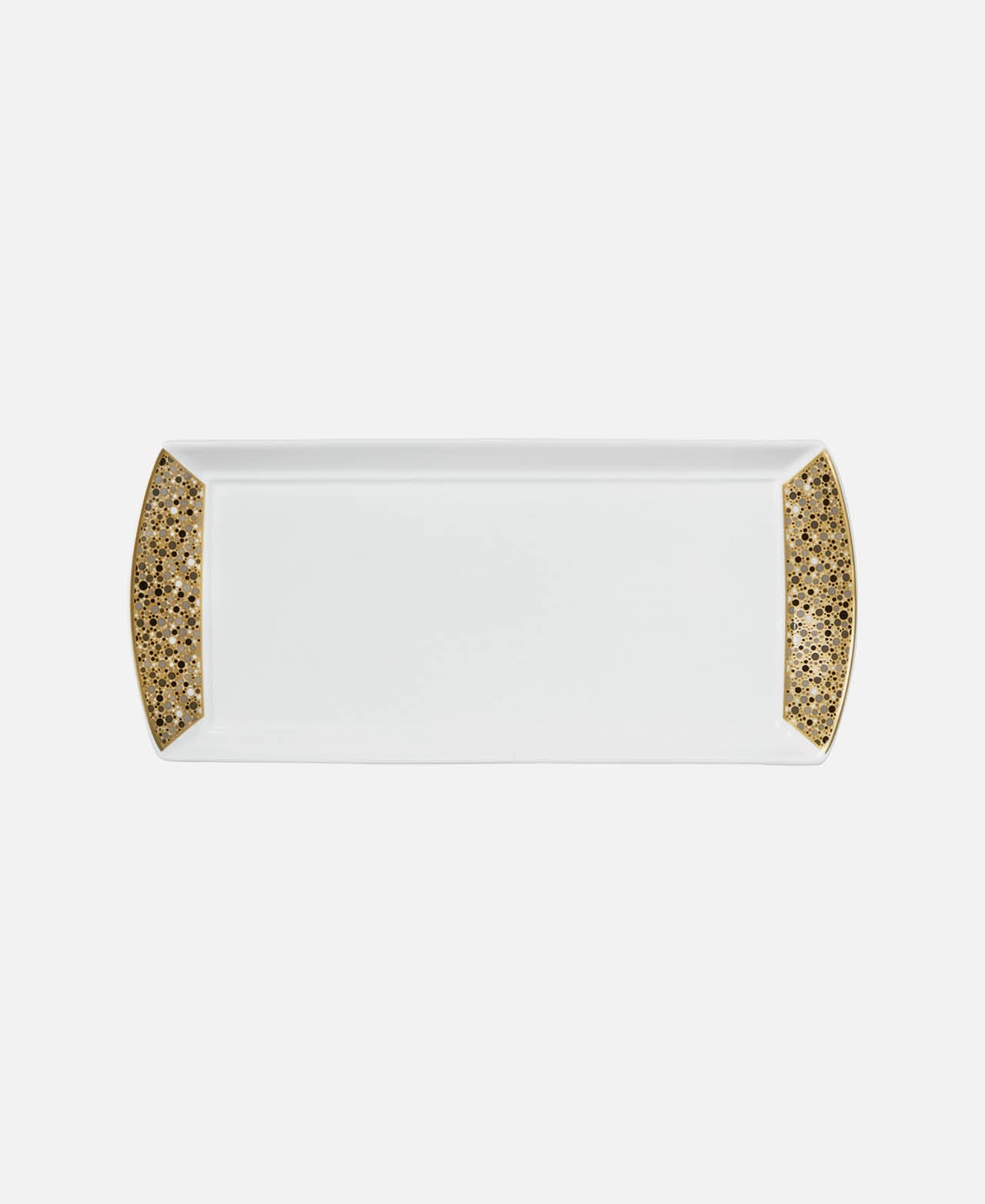 Fizz Rectangular Tray - White