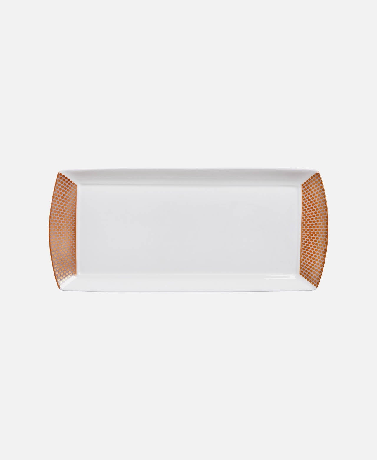 Quanta Rectangular Tray - White/Red