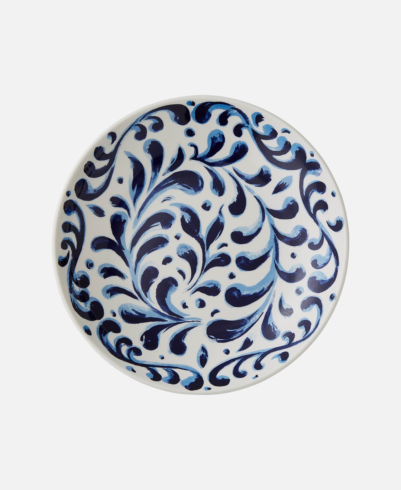 Messina Coupe Plate - Blue