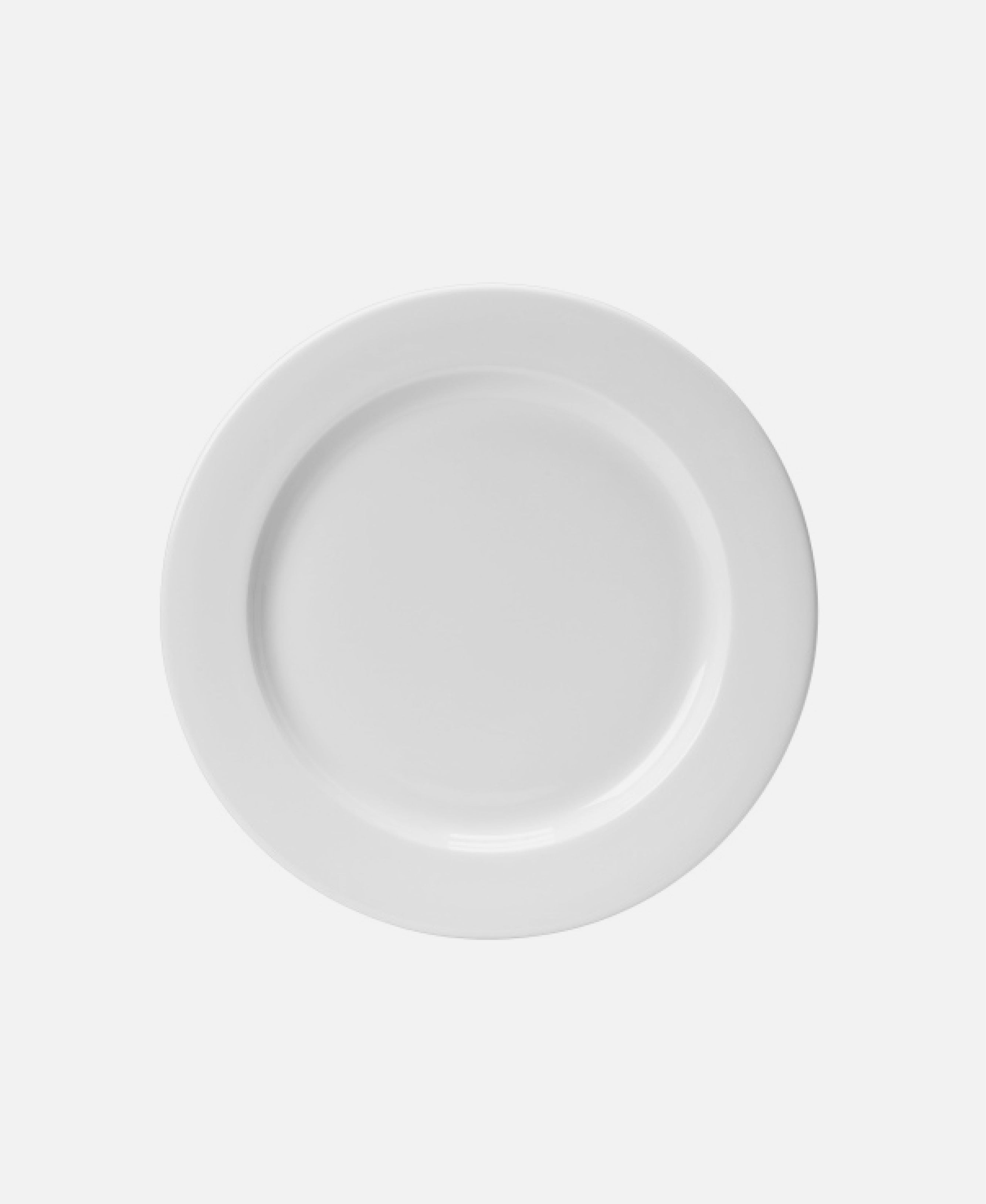Plato Llano Monaco - Blanco