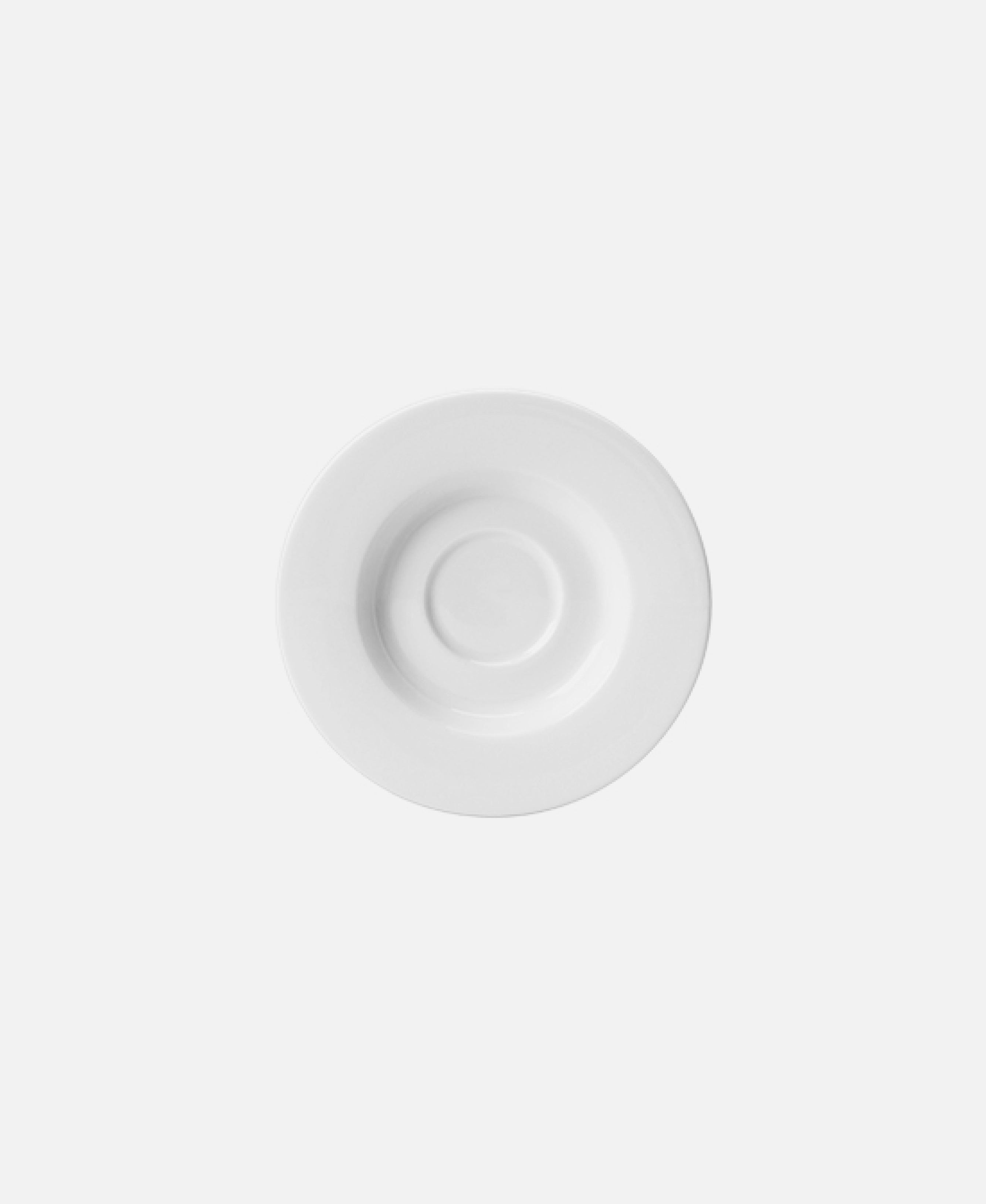 Moka Monaco Saucer - White