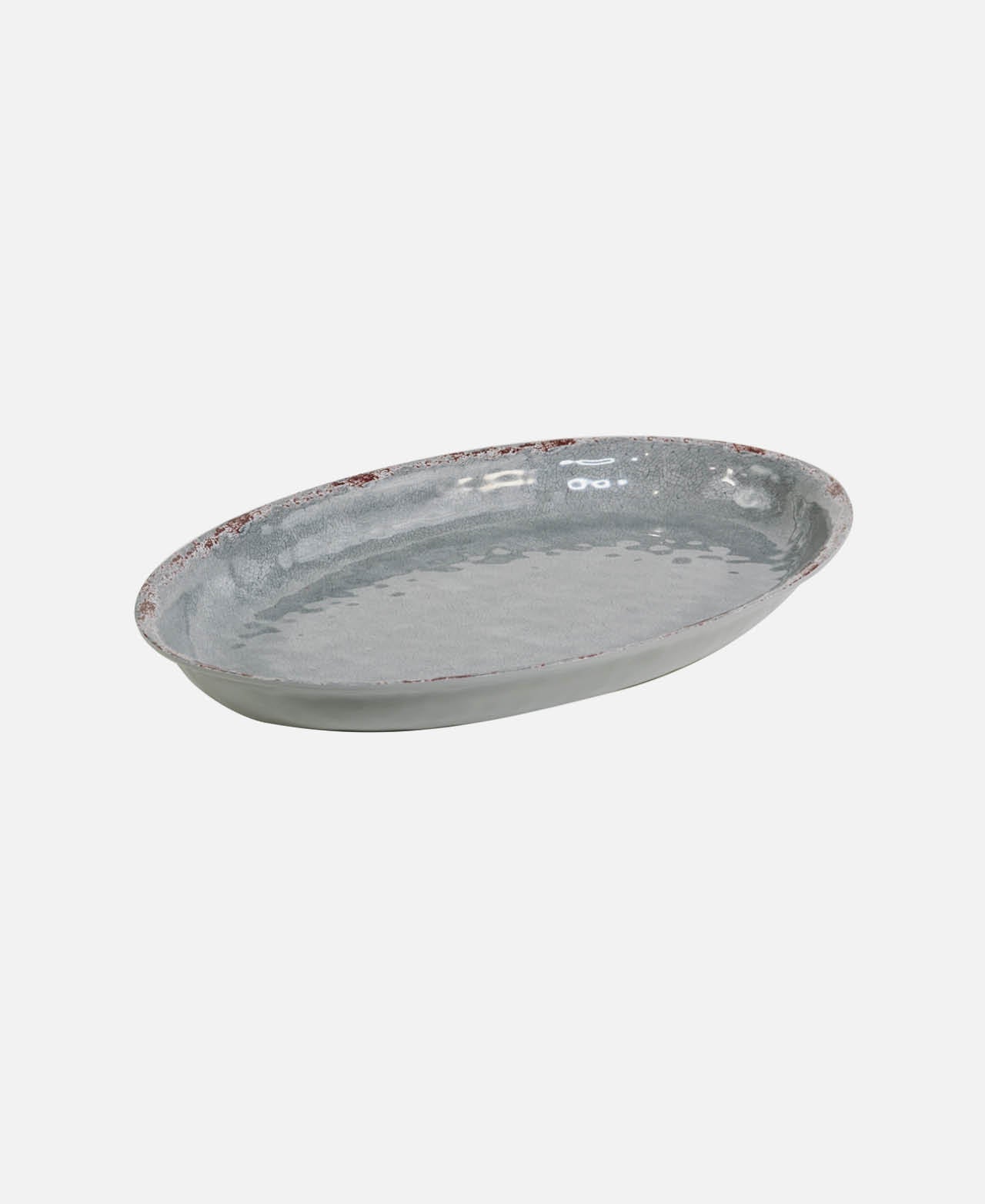 Casablanca Oval Platter - Grey