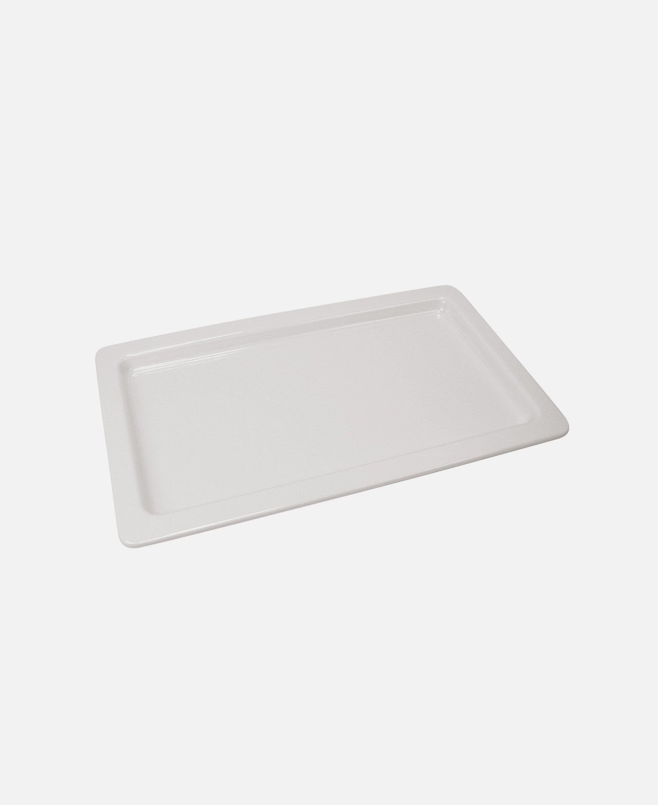 GN 1/1 Deluxe Gastro Low Tray - White