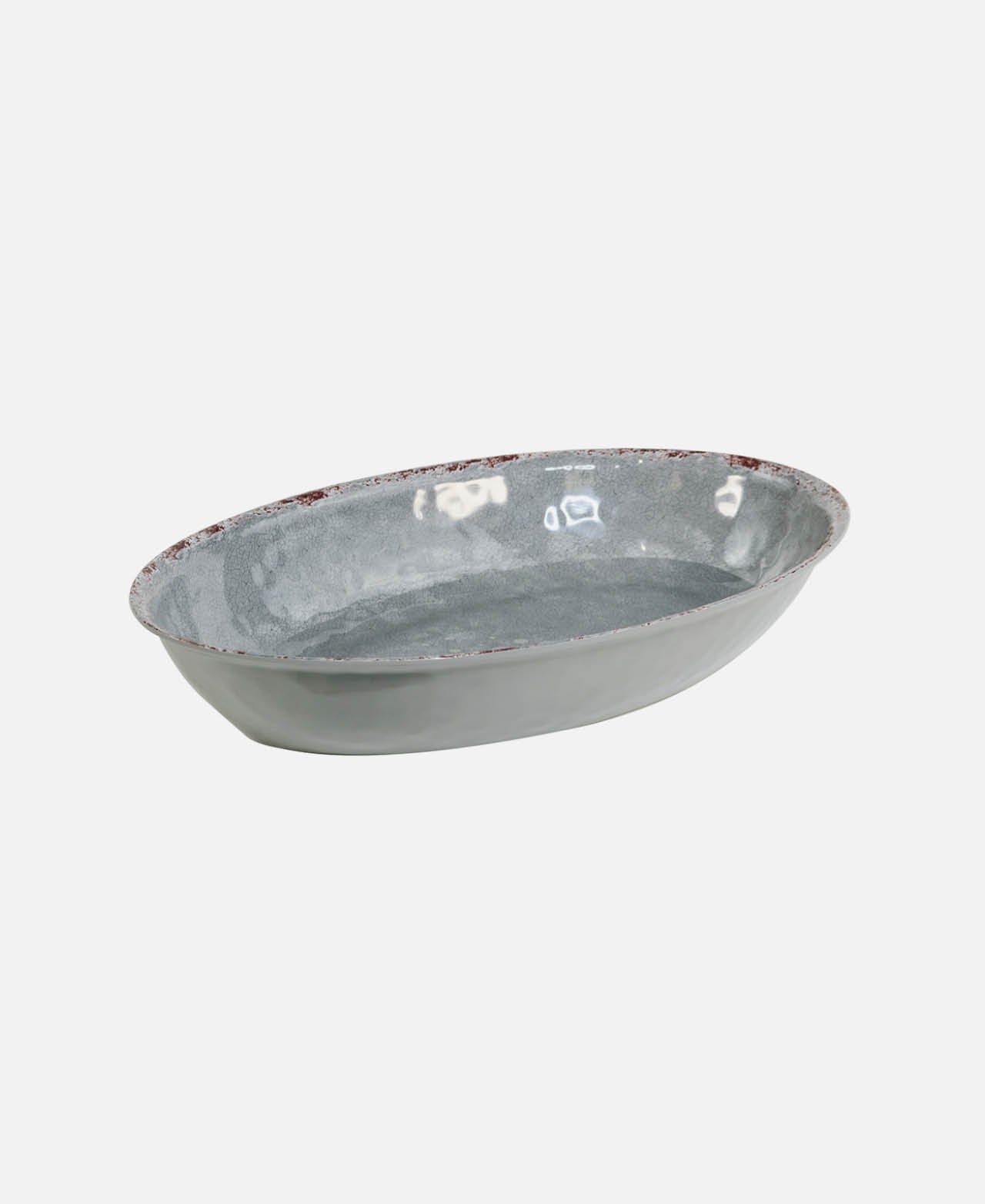 Casablanca Oval Platter - Grey