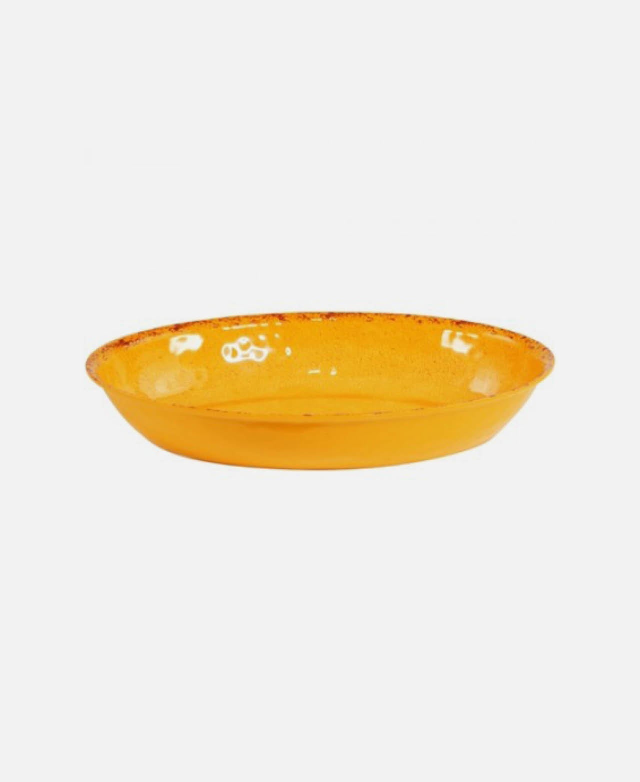 Casablanca Oval Platter - Orange