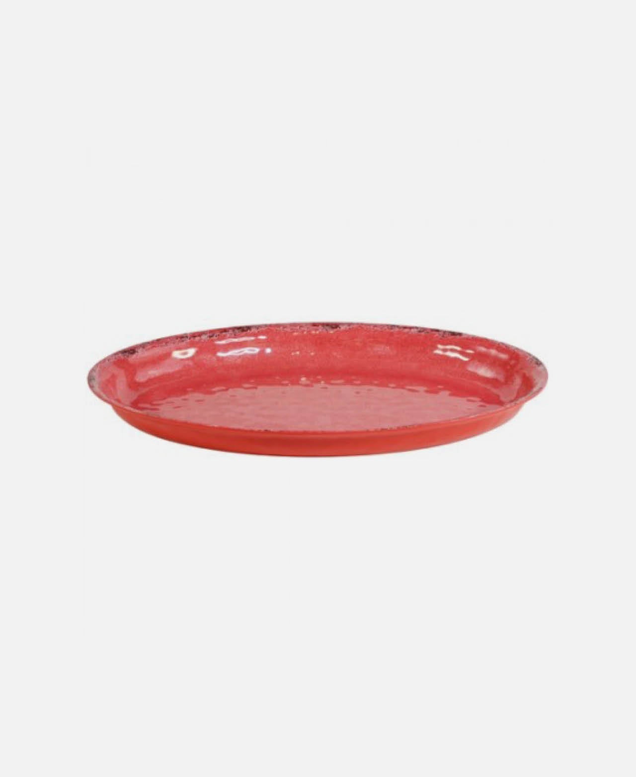 Casablanca Oval Platter - Red