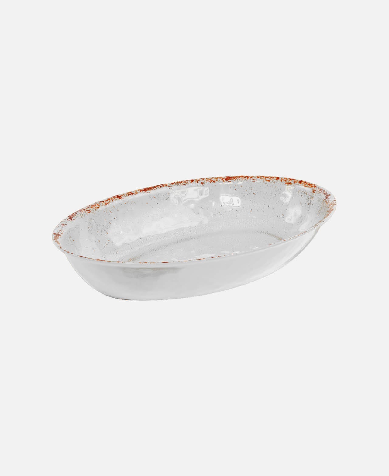 Casablanca Oval Platter - White