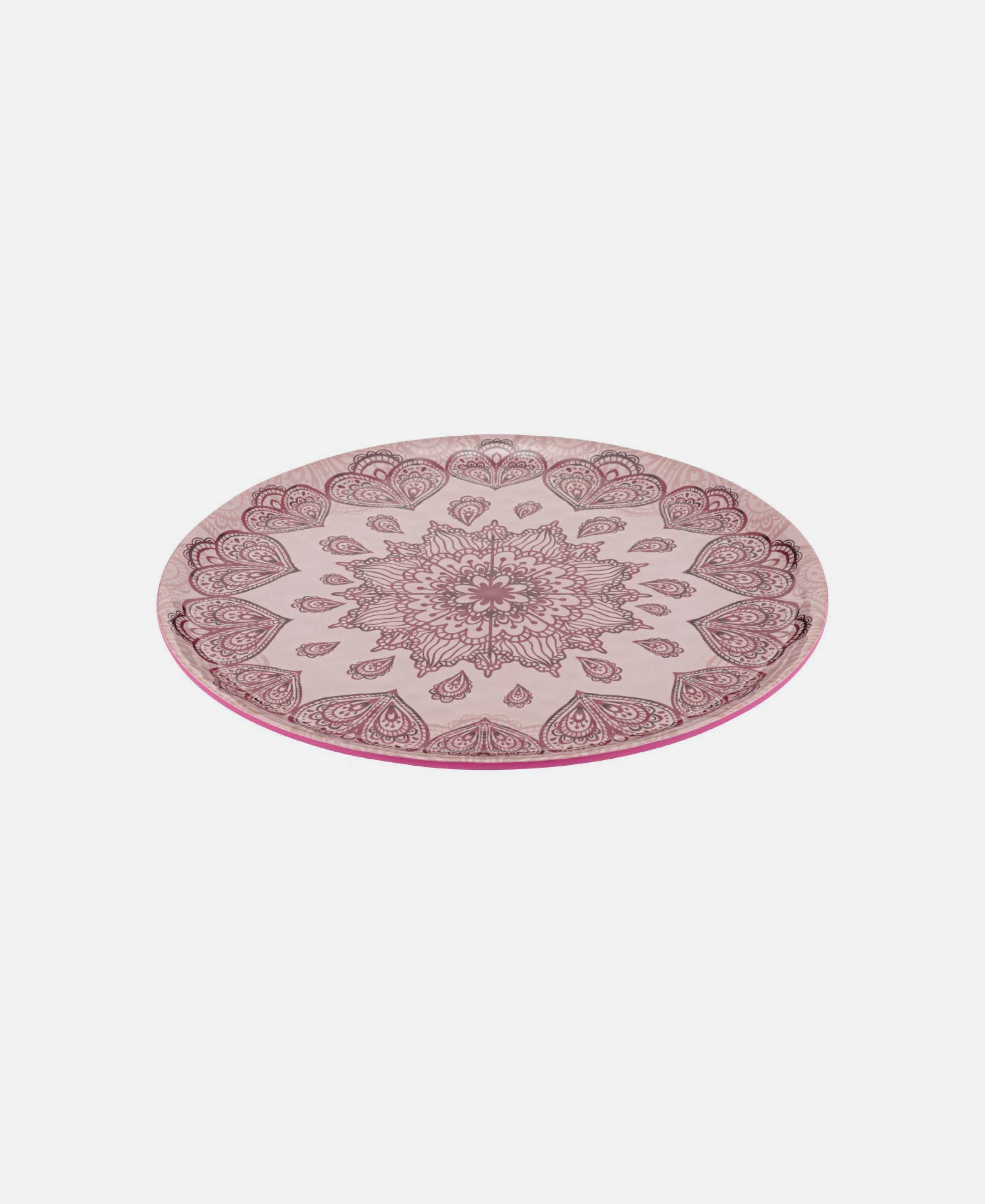 Mehndi Plate - Pink