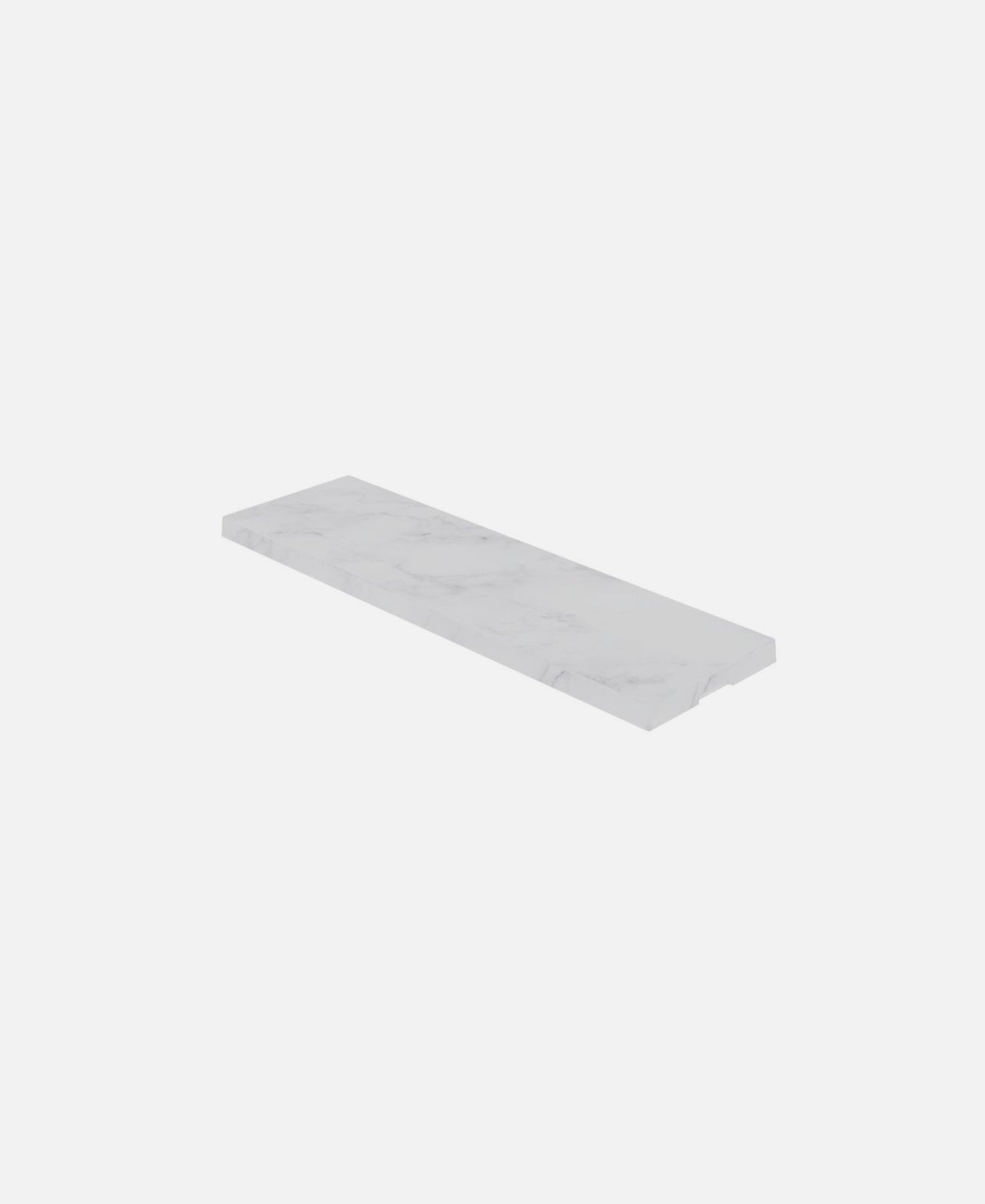 GN 2/4 Carrara Tray - White