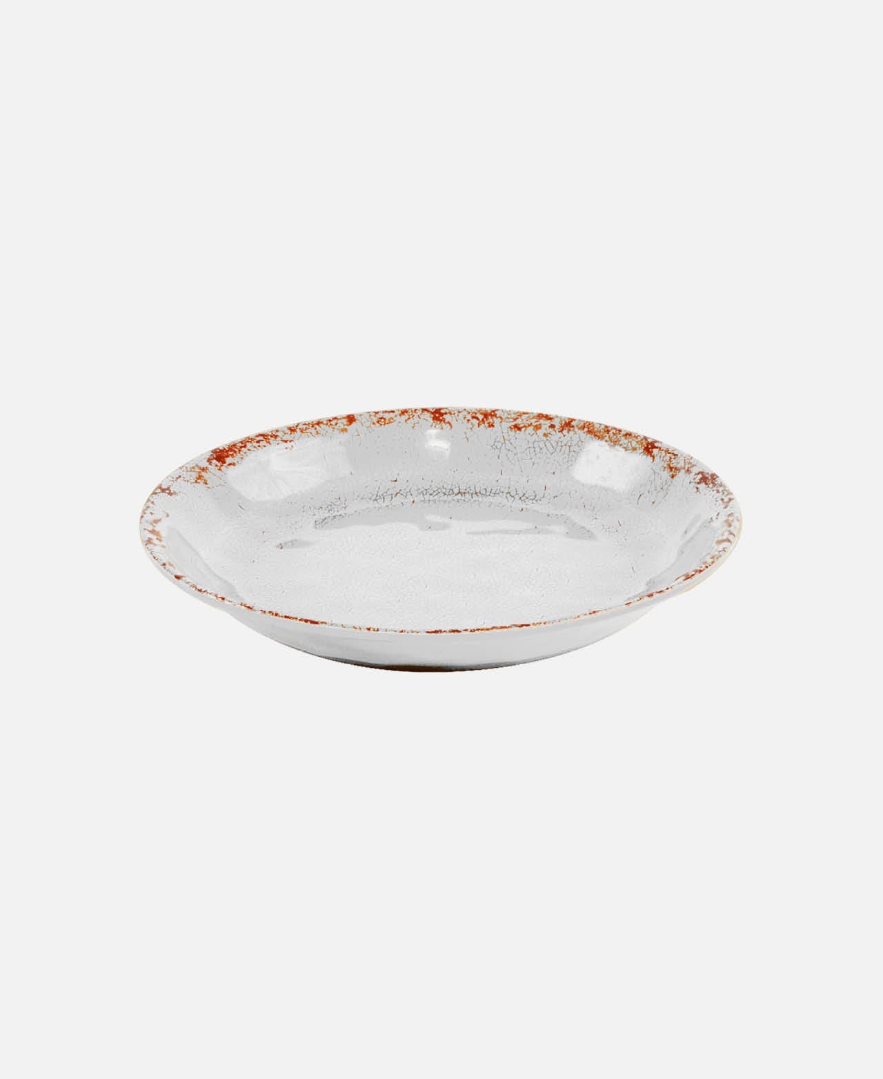 Casablanca Low Bowl - White