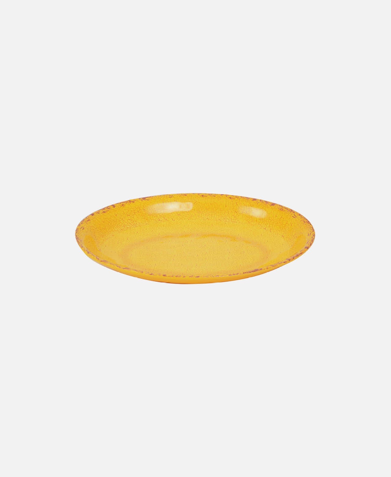 Casablanca Oval Low Bowl - Orange