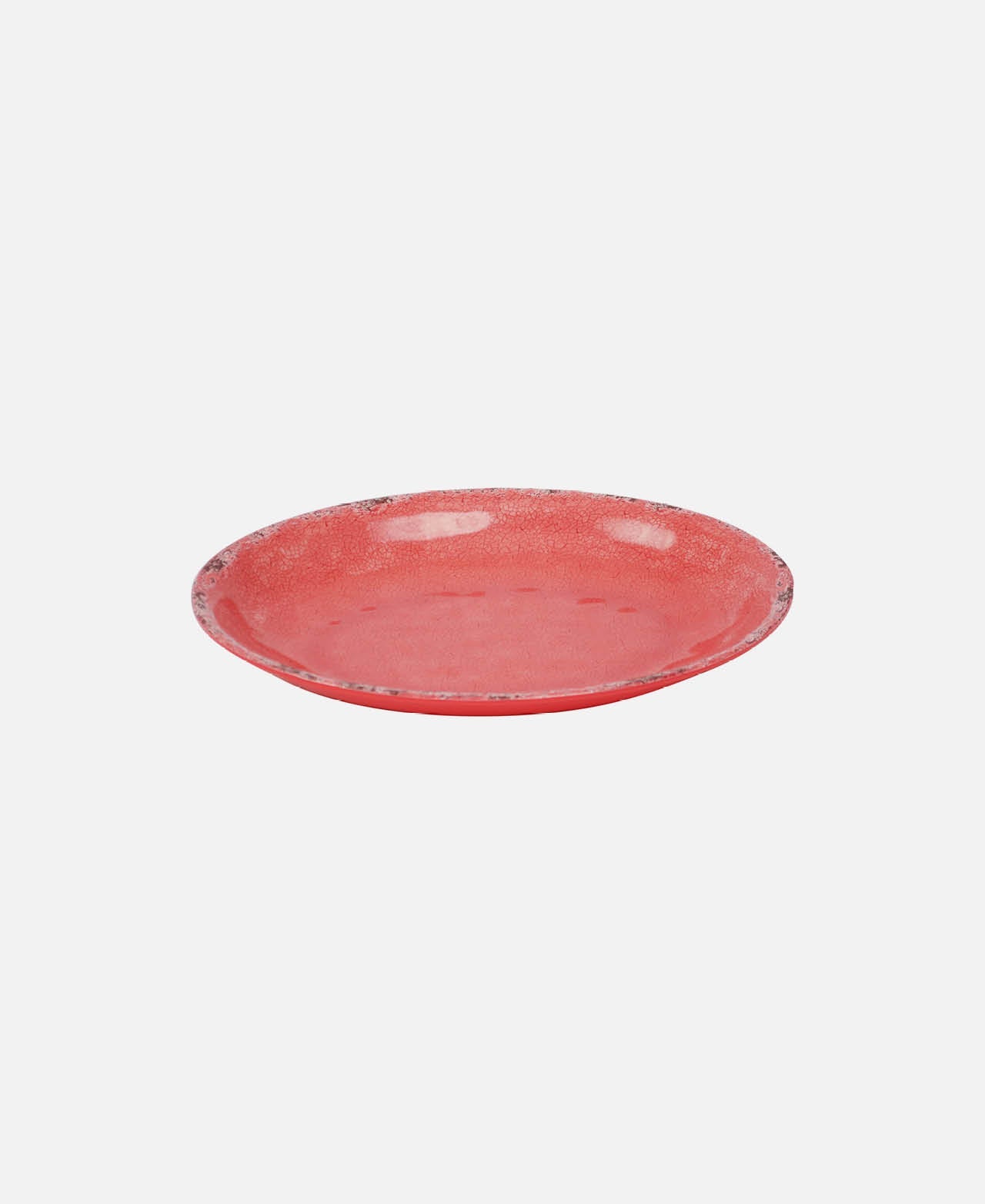 Casablanca Oval Low Bowl - Red