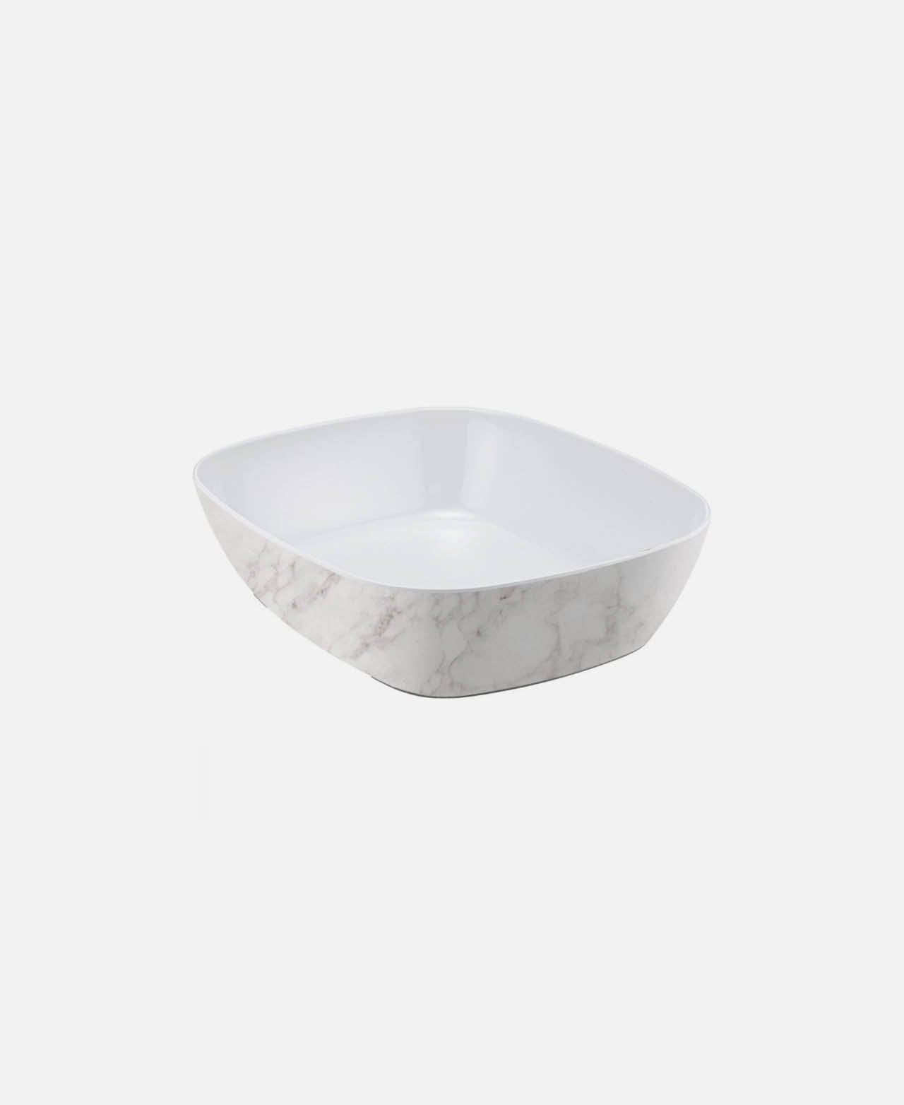 Bol 1/2 Carrara - Blanco/Madera
