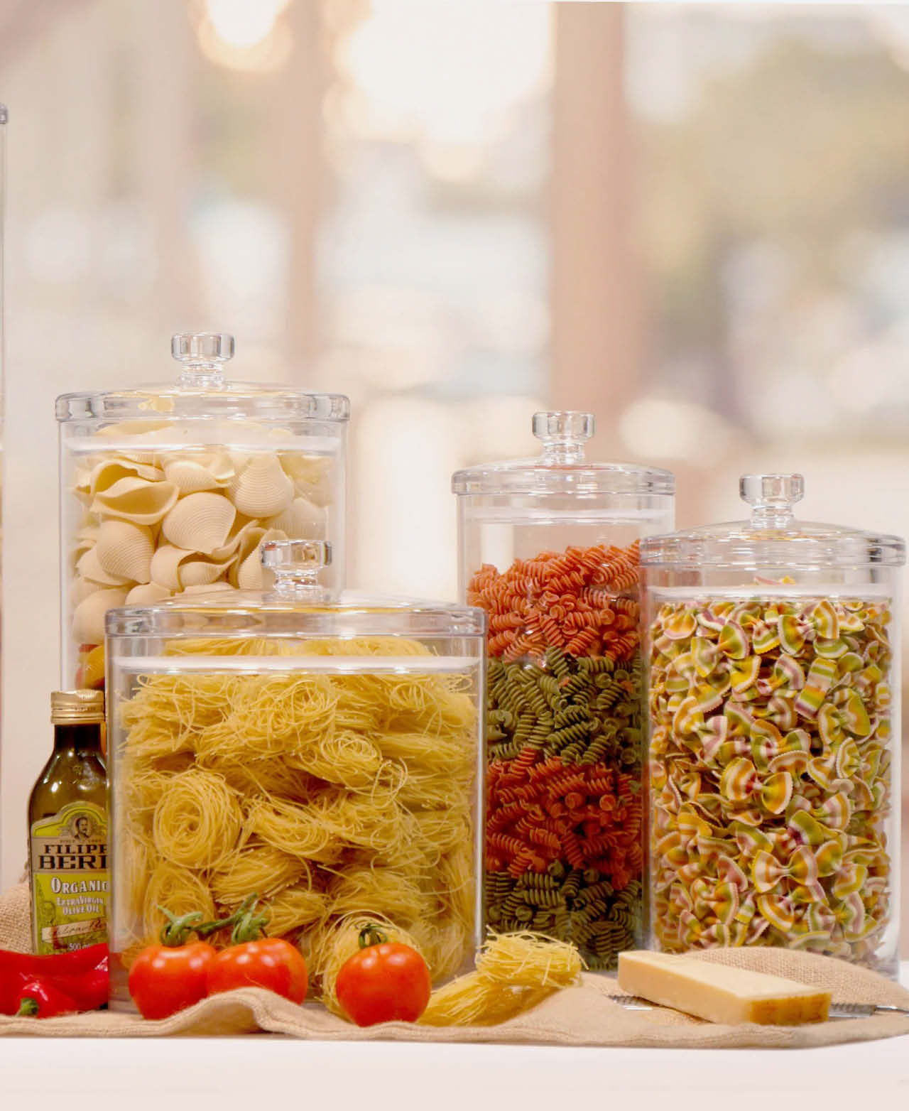 Tarro Grande Bon Bon Jars - Transparente
