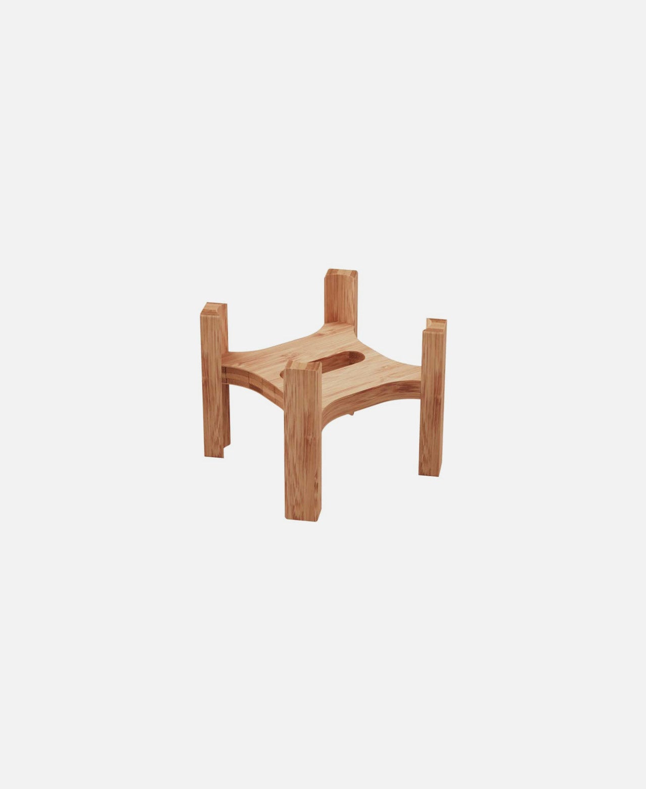 Nimble Low Square Riser - Wood