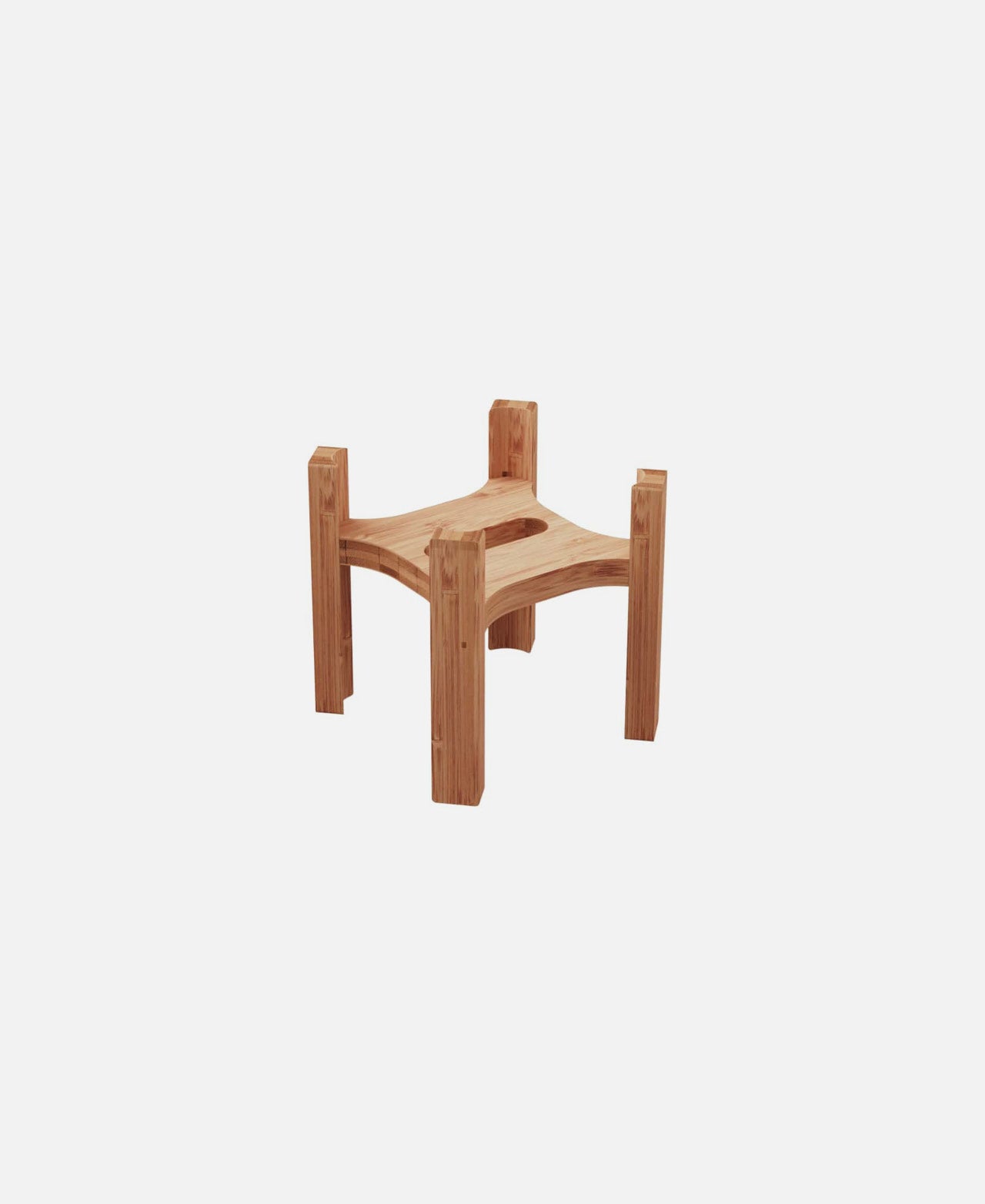 Nimble High Square Riser - Wood