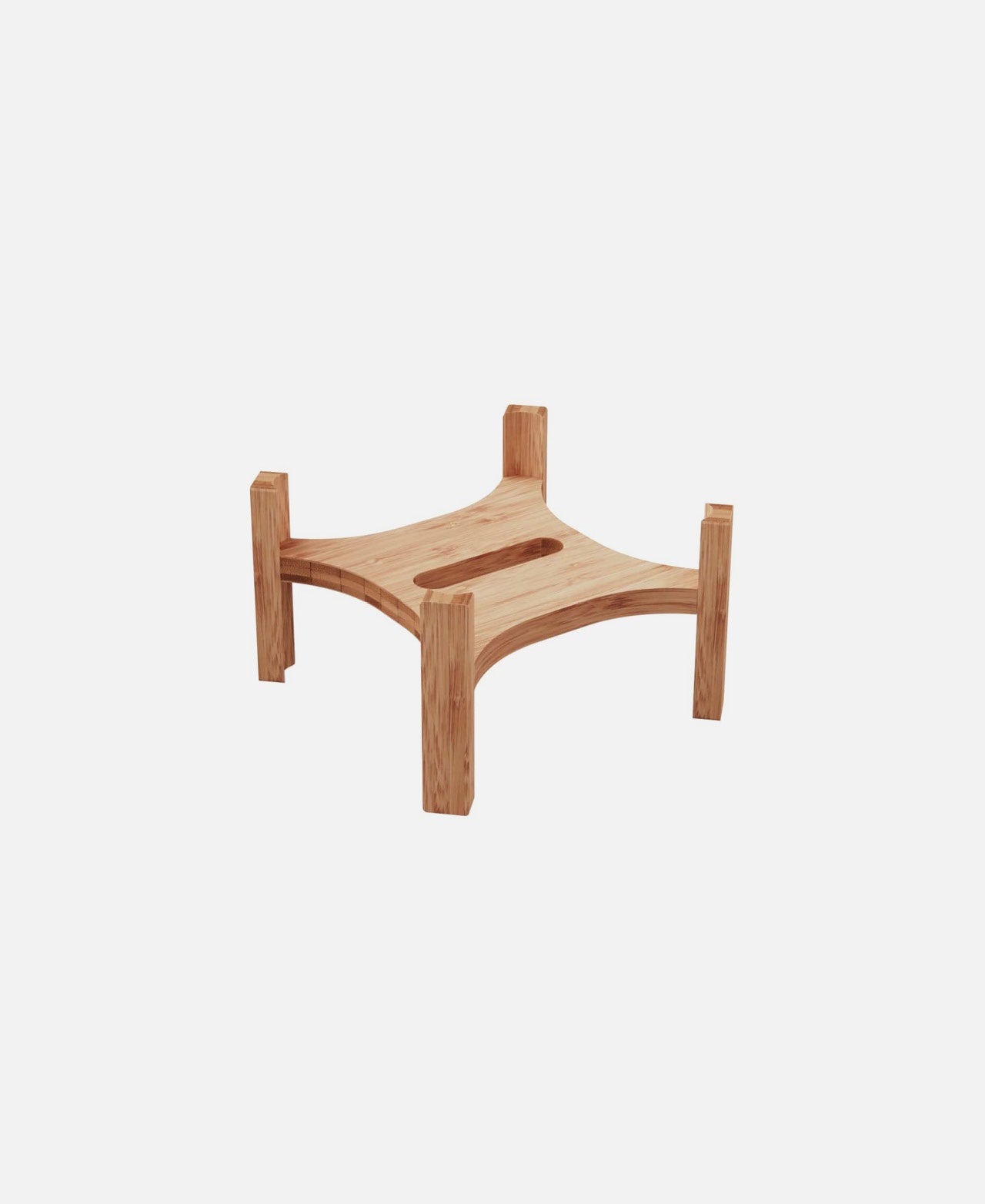 Nimble Low Square Riser - Wood