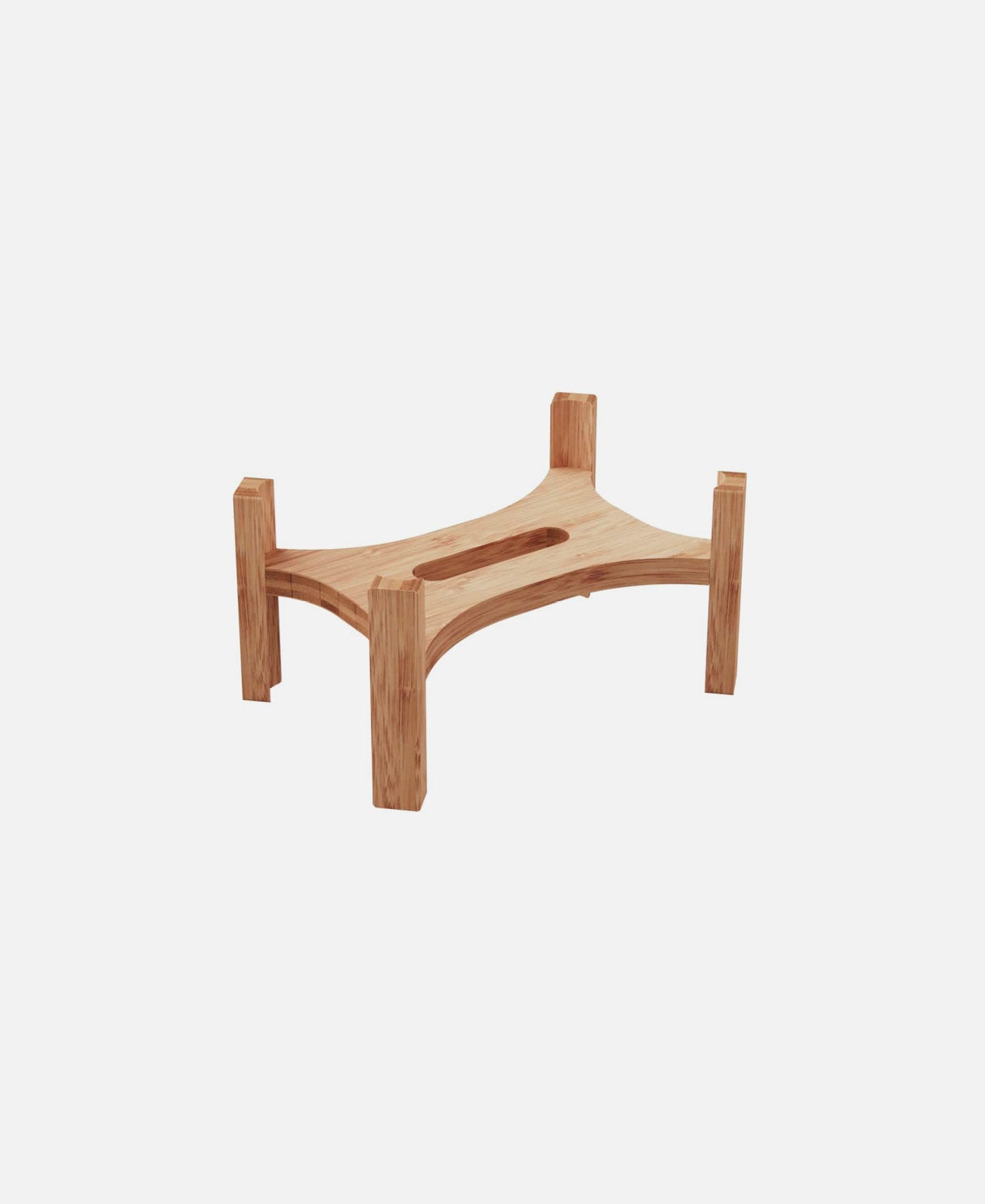 Nimble Low Rectangular Riser - Wood