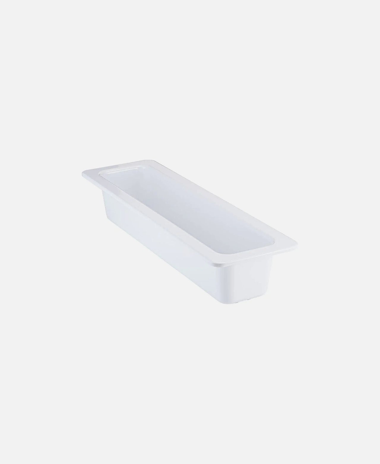 GN 2/4 Deluxe Gastro Dish - White