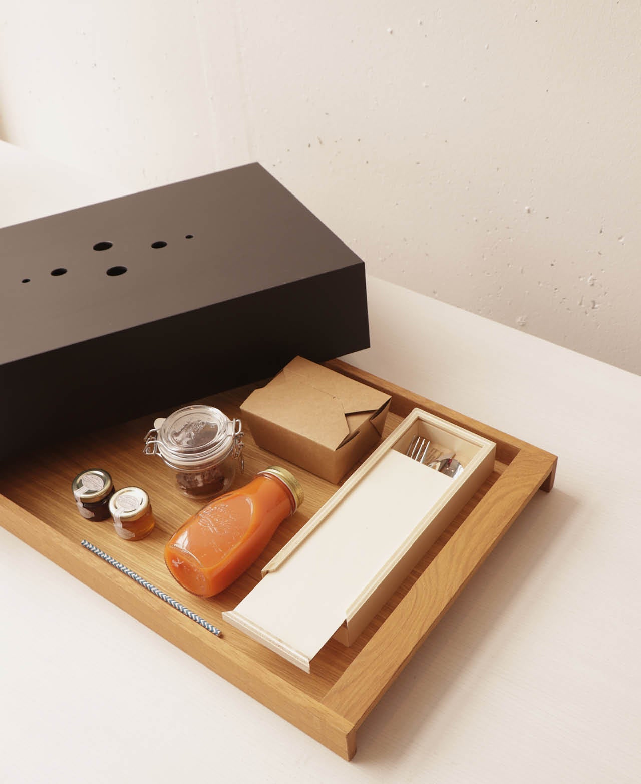 Cúpula Con Agujeros Bonsai - Marrón Oscuro