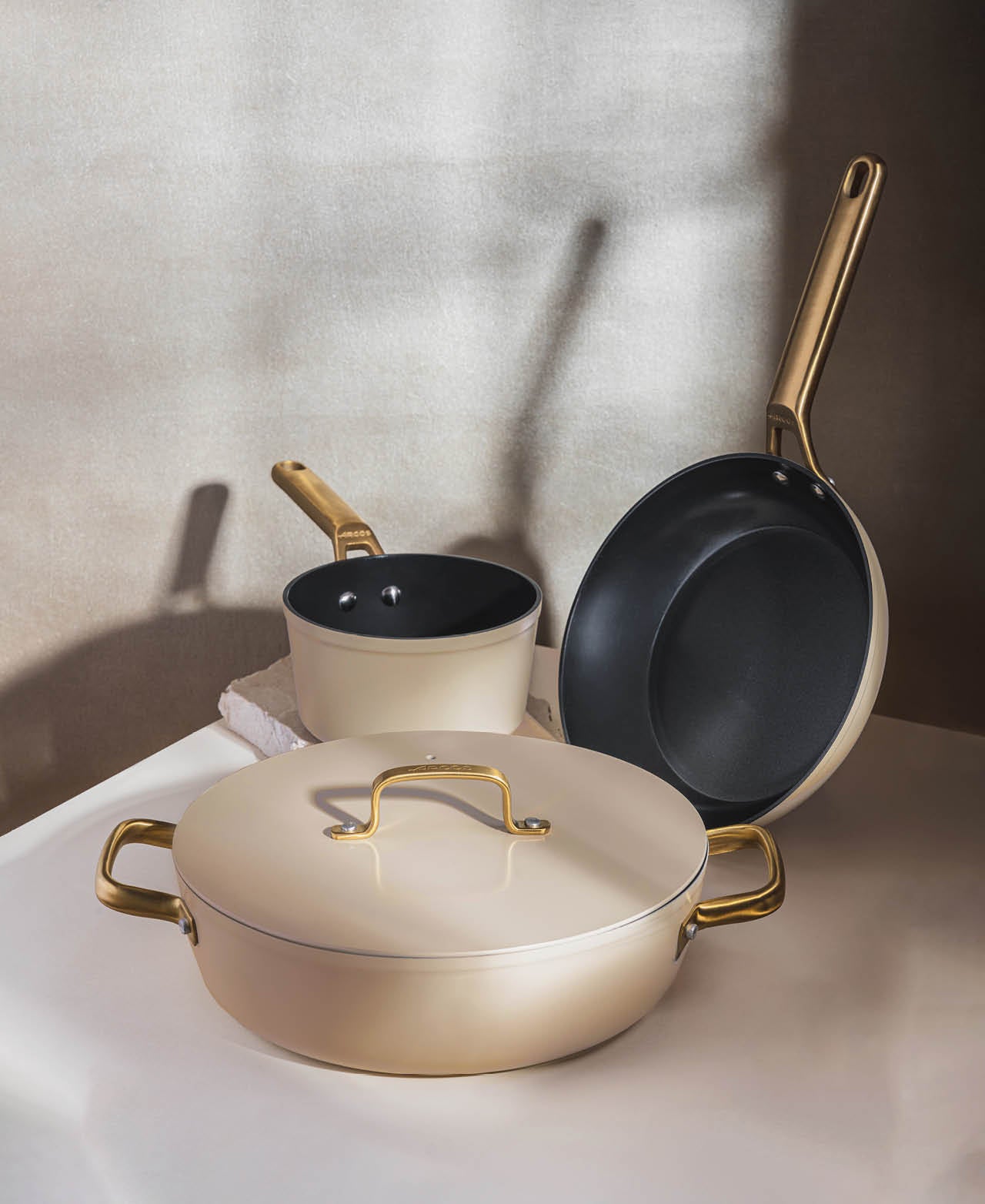 Samoa Iconic Non-Stick Saucepan - Beige