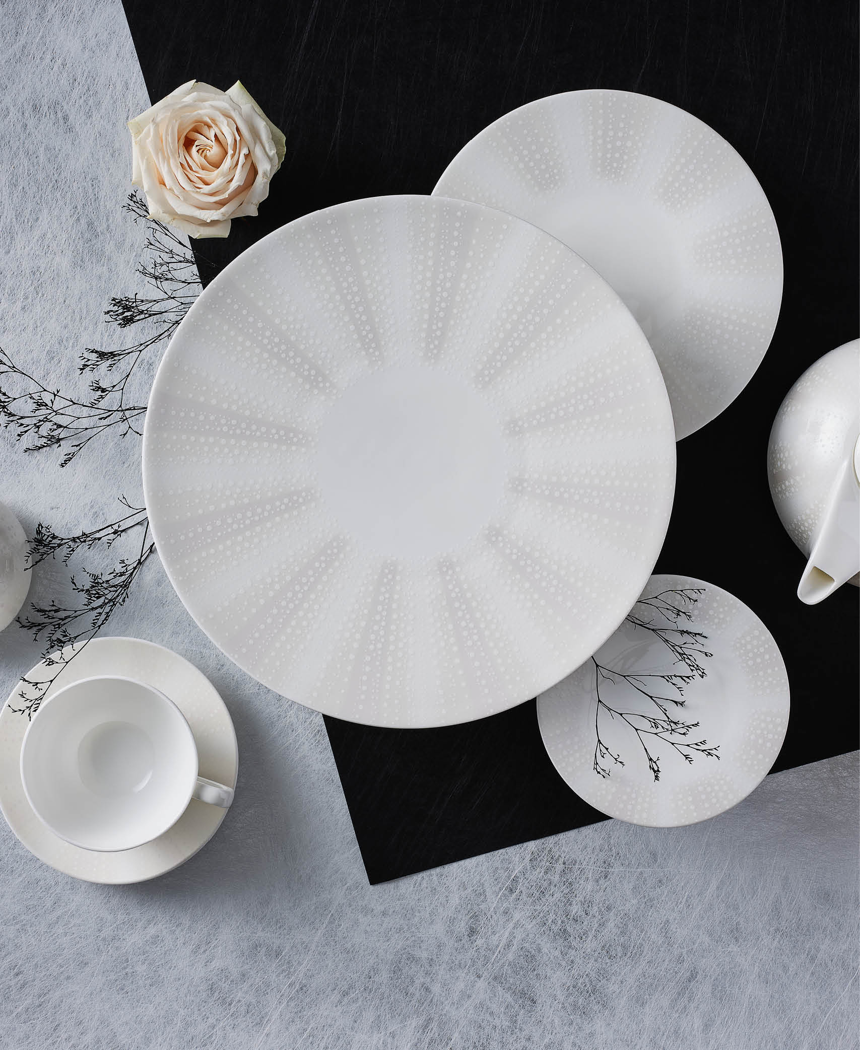 Platillo Quill - Blanco