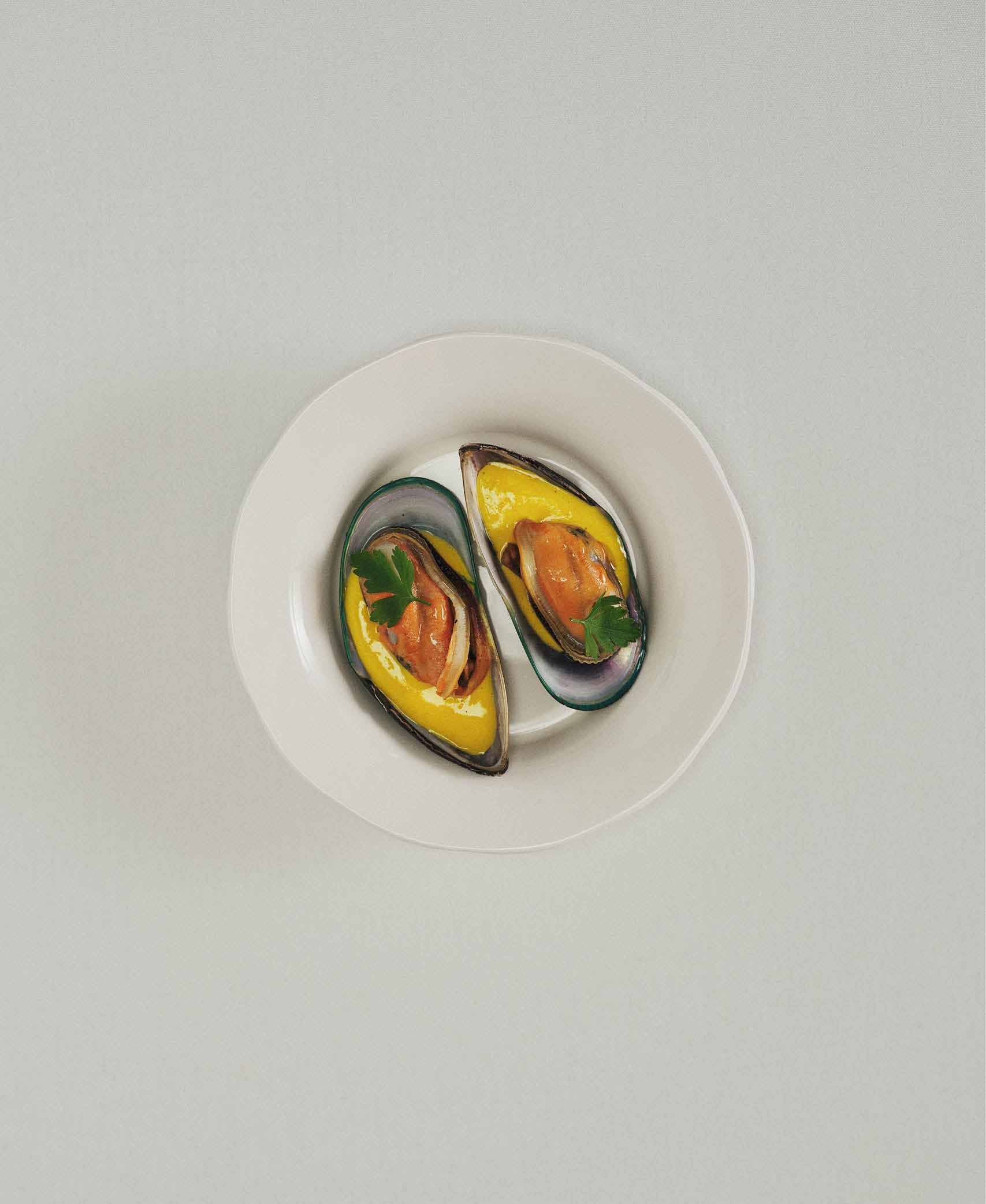 Plato alto side Silhouette - Blanco