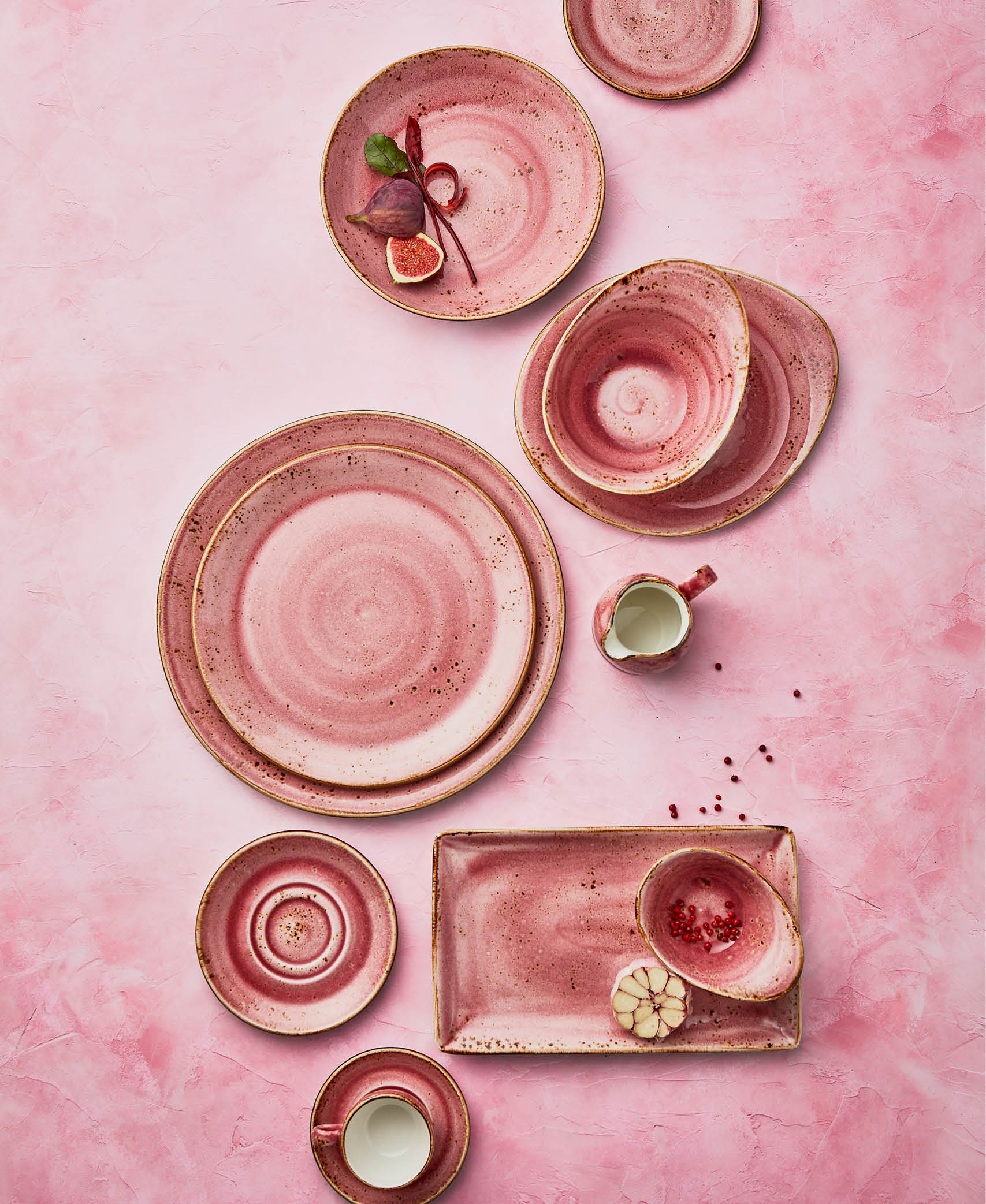 Plato Coupe Craft - Frambuesa