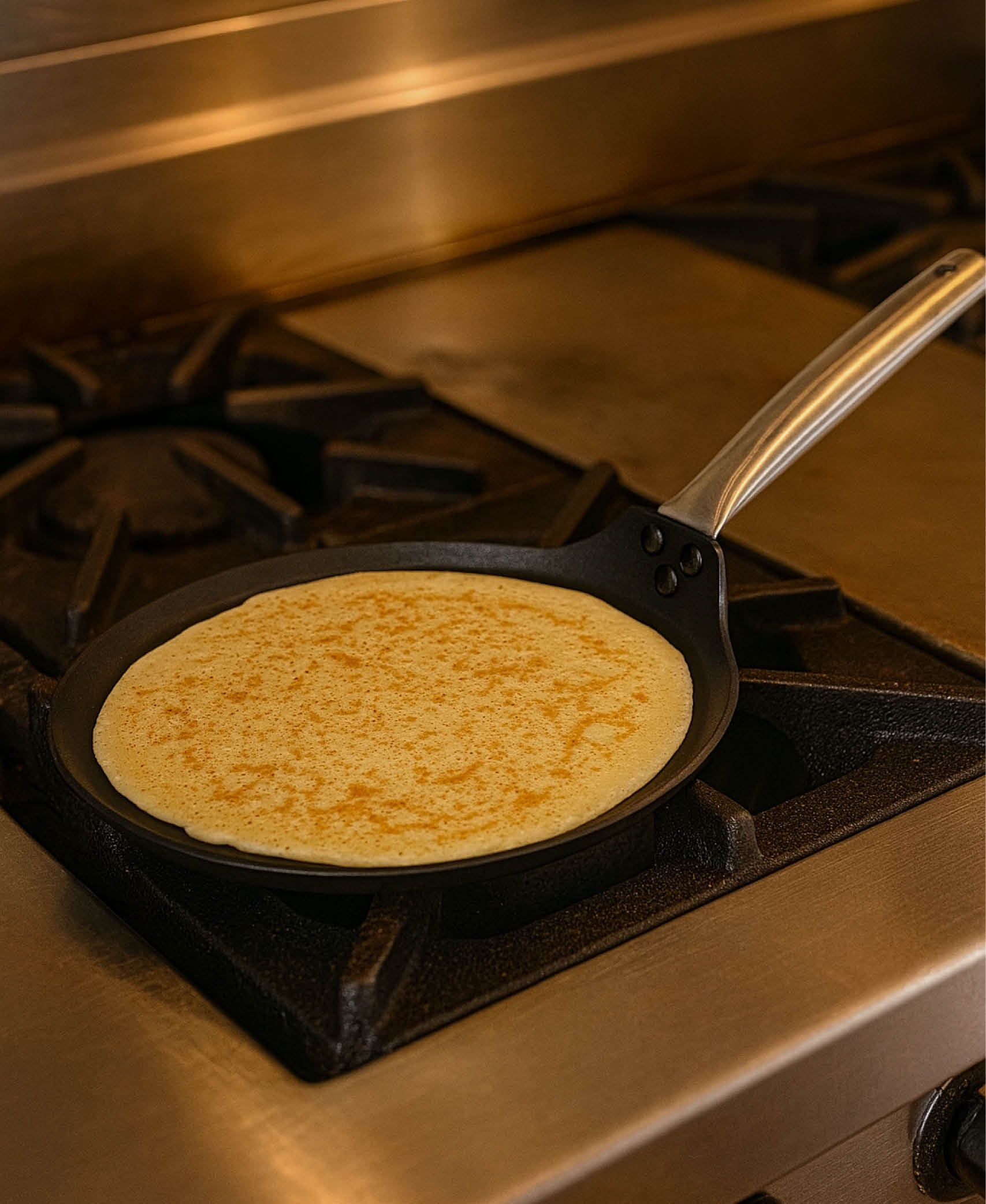 Sartén crepes antiadherente Black Pro - Negro