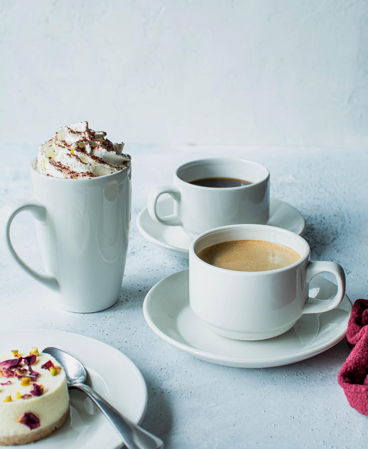 Simplicity Stackable Tea Cup - White