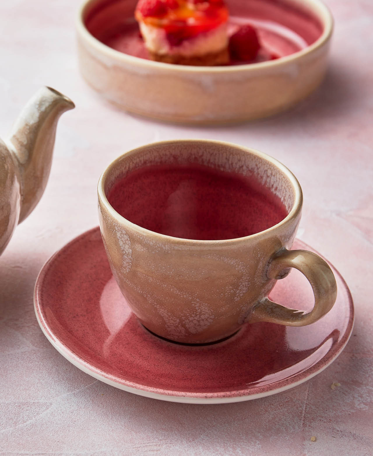 Aurora Vesuvius Mug - Rose Quartz