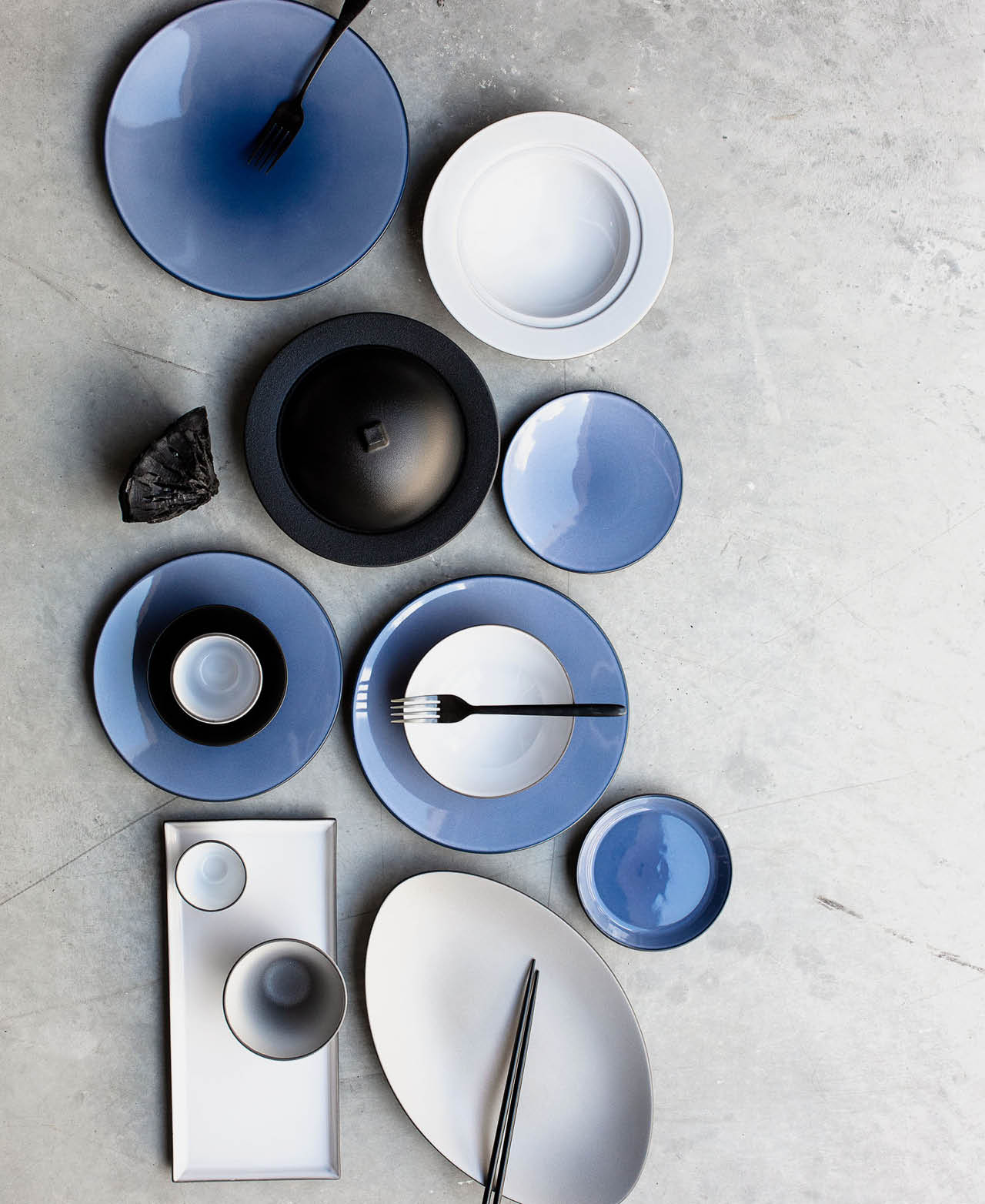 Plato Llano Equinoxe - Azul Cirrus