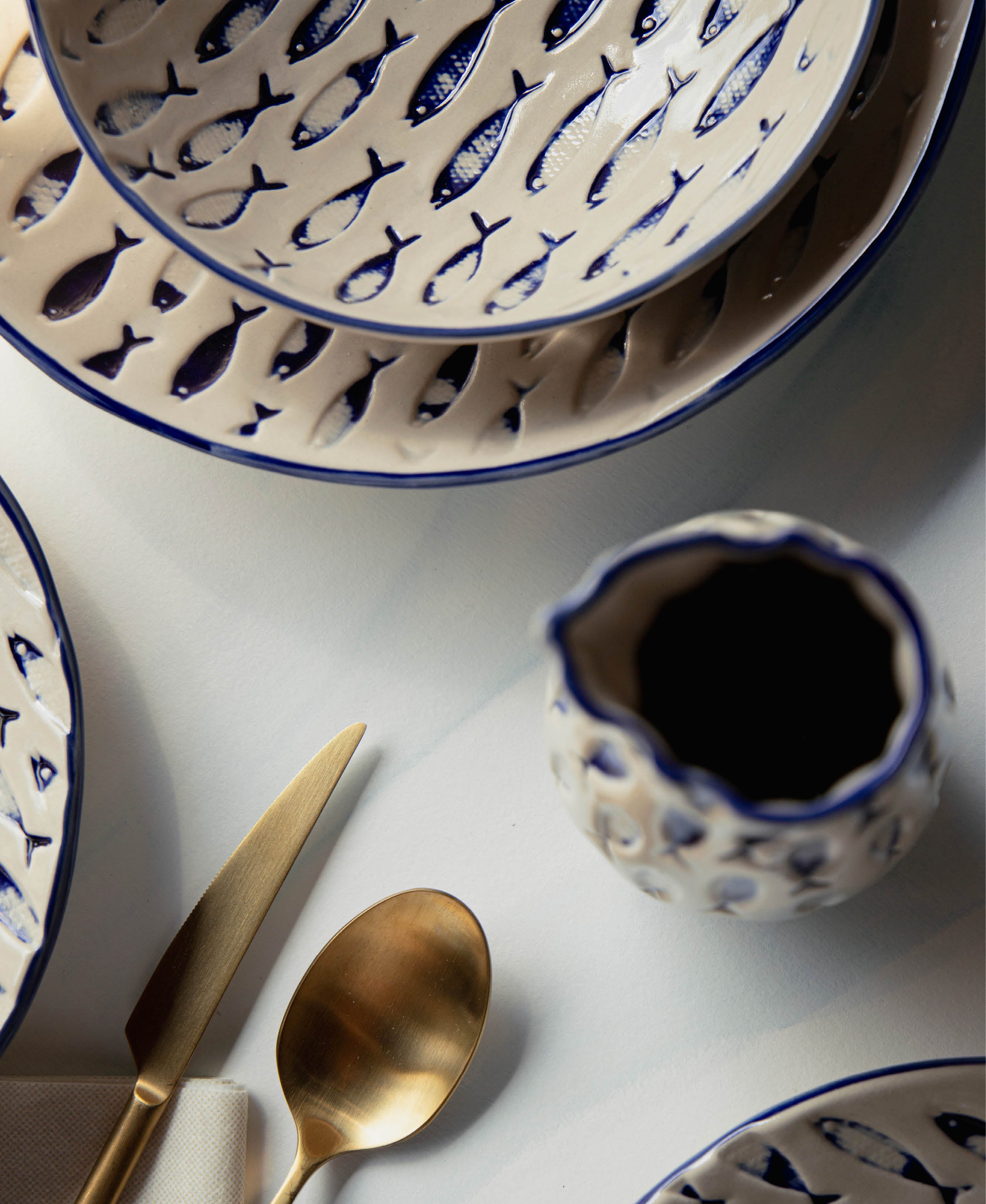 Thalassios Deep Plate - Blue